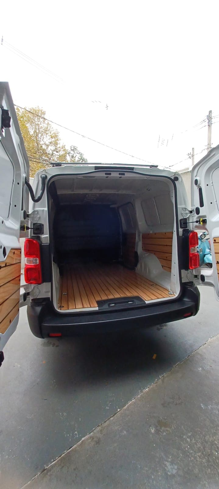 Detalhe da proteção lateral Vanshield